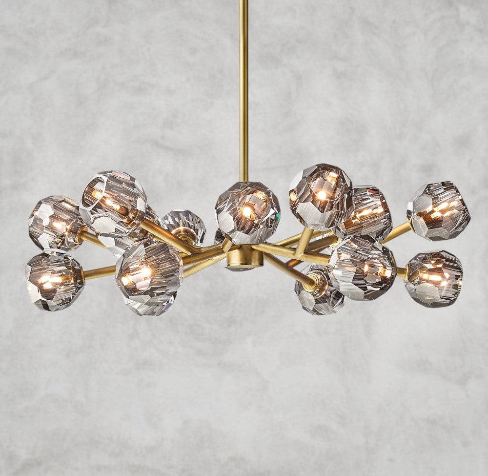 Boule De Cristal Round Chandelier 24", 36", 48", 60", 72"